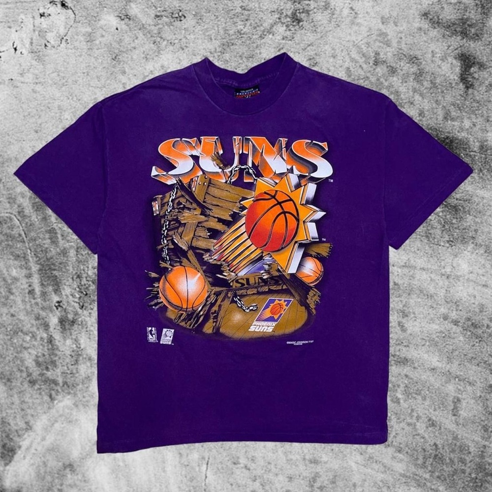 Vintage 90's Phoenix Suns Magic Johnson Tshirt